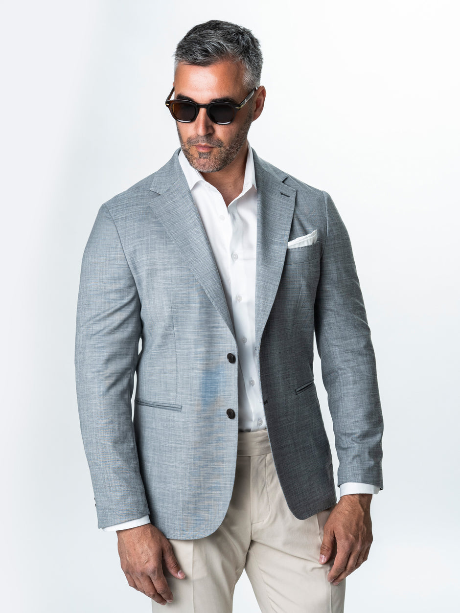 Sacou Gri Barbati Din Bumbac Cu Lana All Season BMan0036 (4)