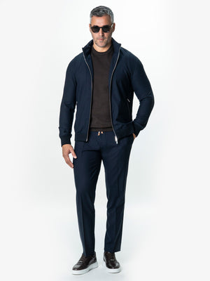 Tracksuit Premium Barbati Bleumarin Lana Vitale Barberis BMan0004