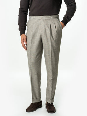 Pantaloni Barbati Bej Model Gurkha Din Lana BMan725