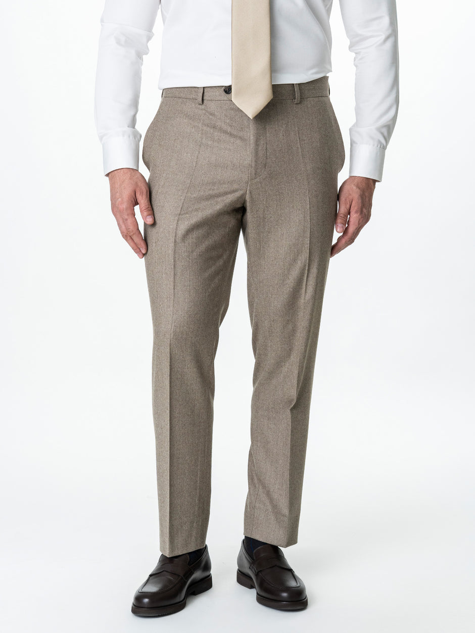 Costum Barbati Bej 100% Lana Vitale Barberis BMan0067 (5)