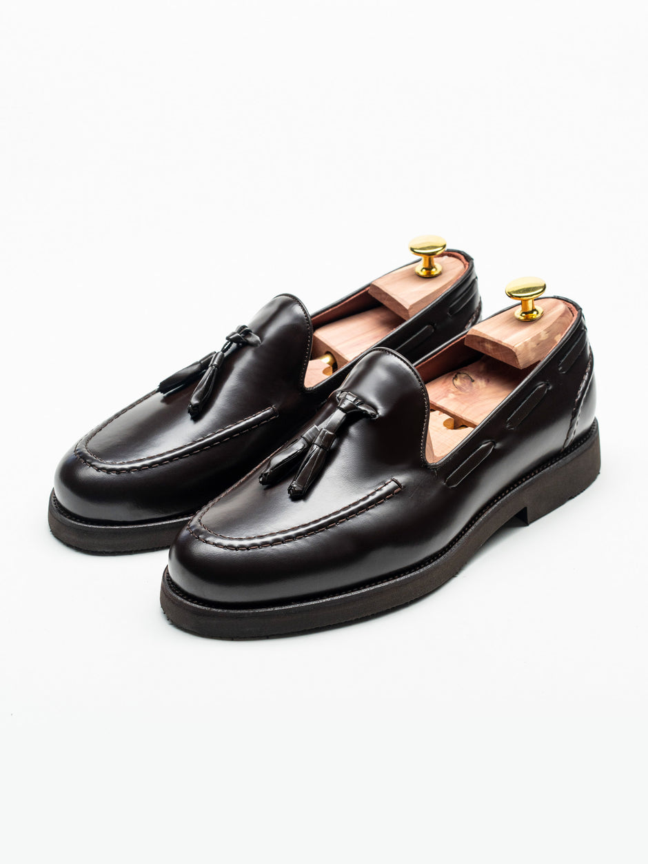 Mocasini Barbati Tassel Loafers Maro Semilucios 100% Piele de Vitel BMan215 (2)