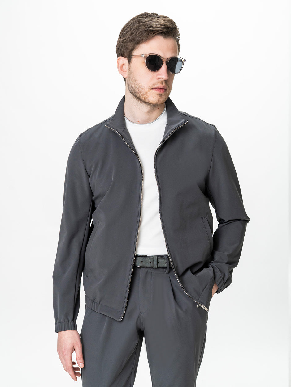 Jacheta Barbati Tip Overjacket Gri Antracit  BMan0006 (10)