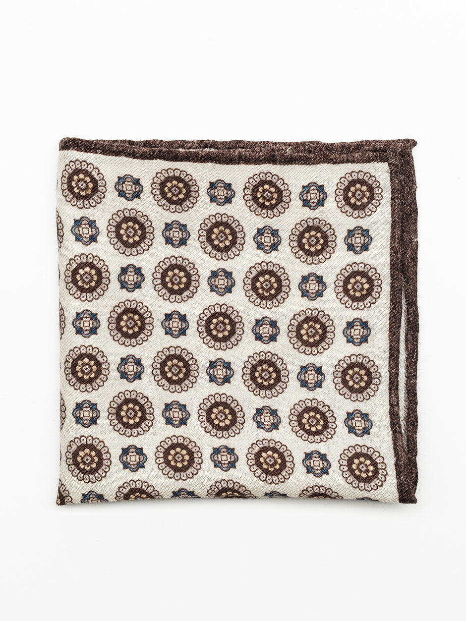 Batista Eleganta Barbati Crem cu Imprimeu BMan425 (1)