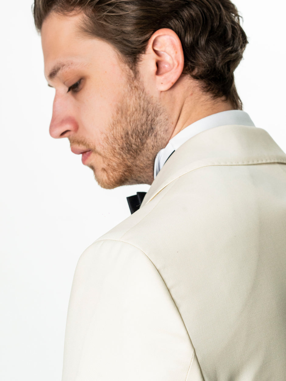 Costum Mire Smoking Crem Perla Lana Vitale Barberis BMan344 (9)