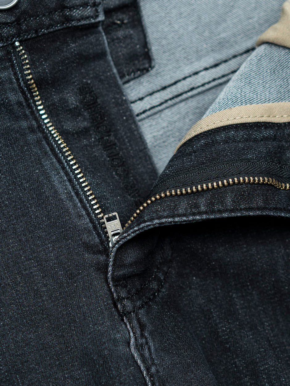 Blugi Barbati Gri Antracit Comfort Fit Denim T400 BMan0003 (9)