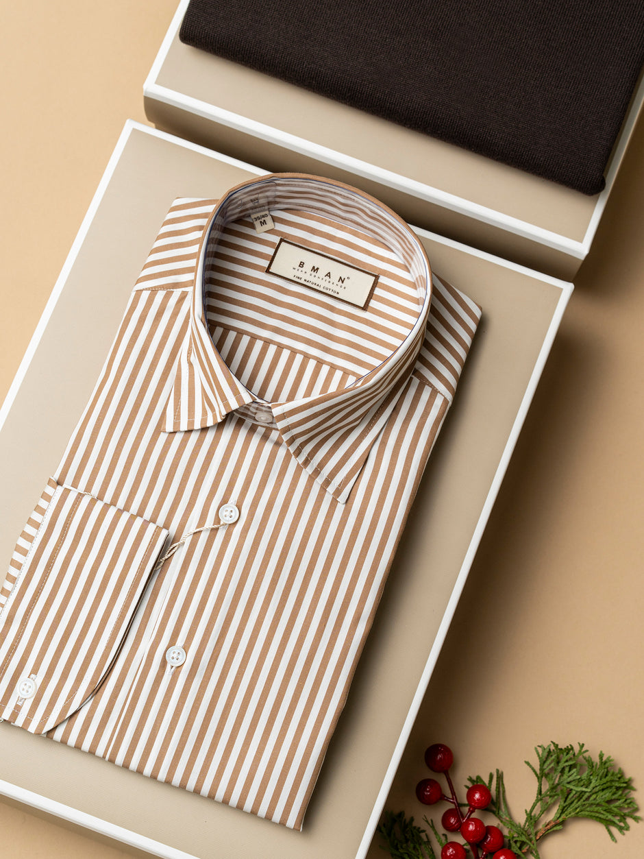 Pachet Cadou Barbati Camasa Bumbac Si Pulover Bman0073 (4)