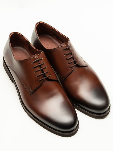 Pantofi Barbati Eleganti Derby Maro Mat 100% Piele Naturala BMan0333 (4)