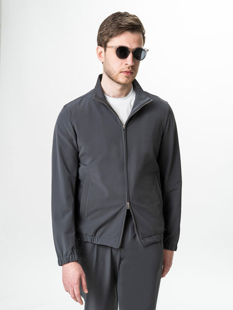 Jacheta Barbati Tip Overjacket Gri Antracit  BMan0006