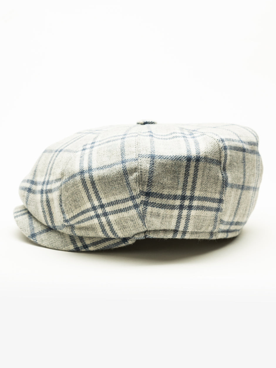 Sapca Barbati Newsboy Gri Tip Basca Wales 100% Lana BMan0015 (4)
