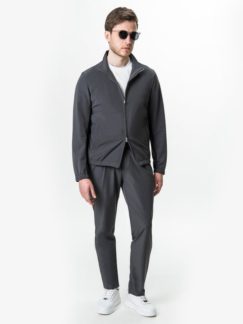 Jacheta Barbati Tip Overjacket Gri Antracit  BMan0006