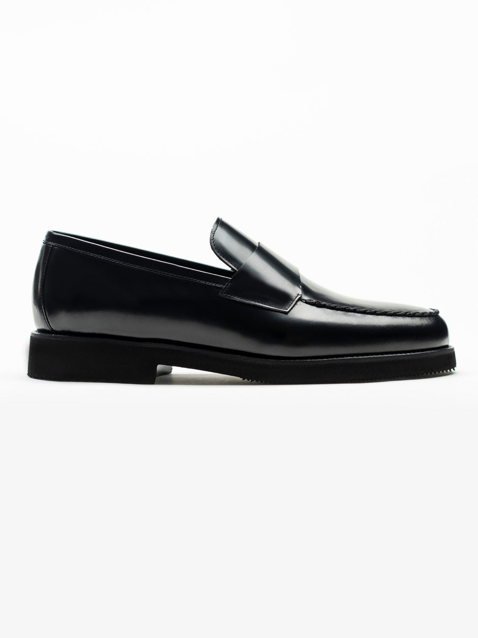 Mocasini Negri Barbati Piele Naturala Venetian Loafers BMan225 (6)