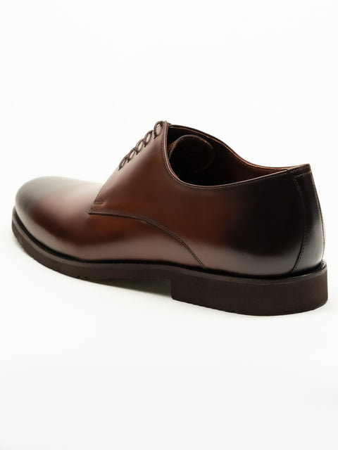Pantofi Barbati Eleganti Derby Maro Mat 100% Piele Naturala BMan0333 (6)