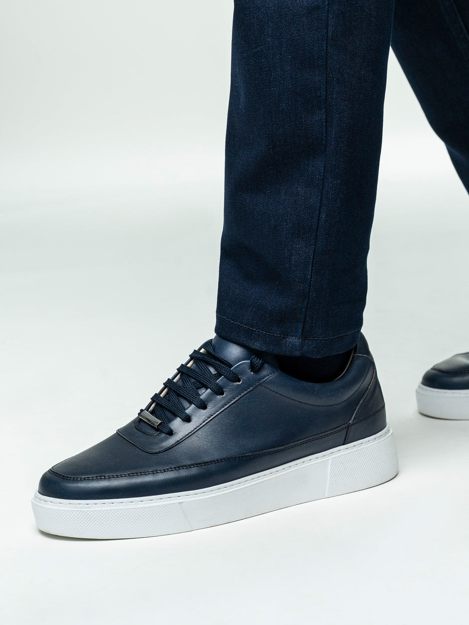 Blugi Barbati Albastru Indigo Comfort Fit Denim T400 BMan0003 (6)