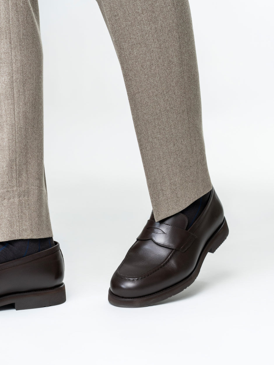Costum Barbati Bej 100% Lana Vitale Barberis BMan0067 (11)