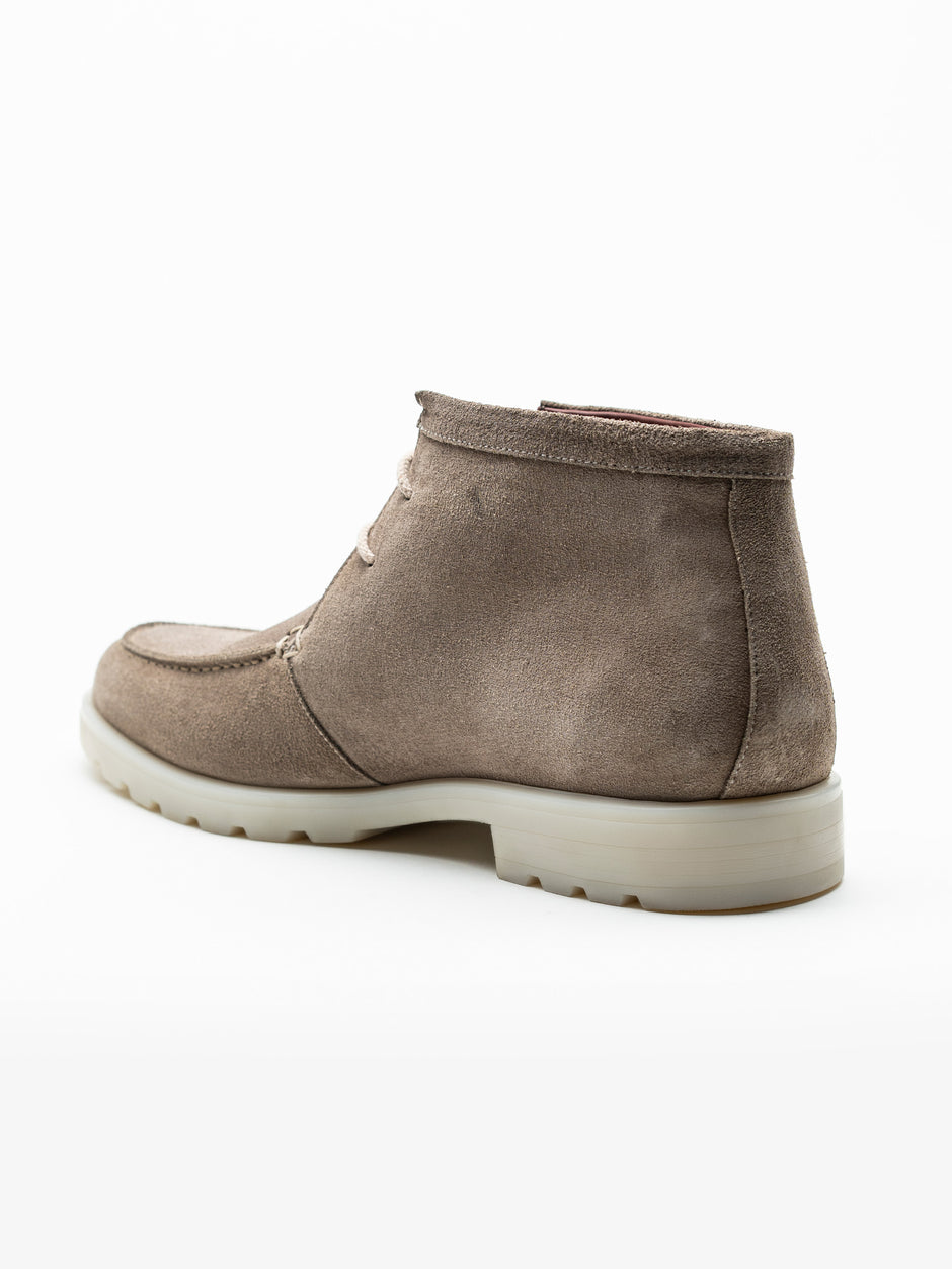 Ghete Barbati Crem Model Chukka Din Piele Intoarsa BMan148 (8)