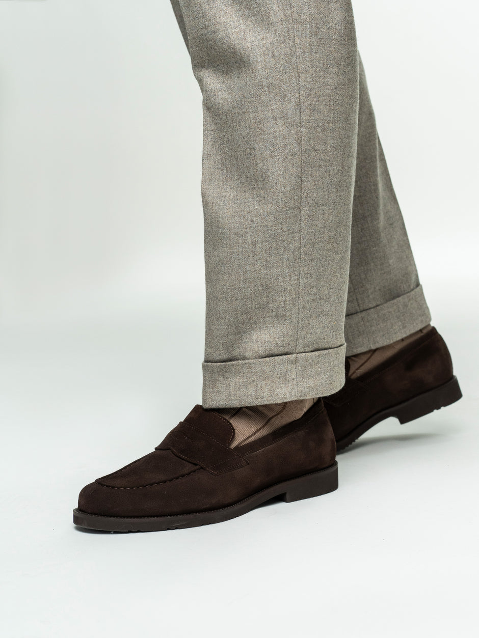Pantaloni Barbati Bej Model Gurkha Din Lana BMan725 (8)