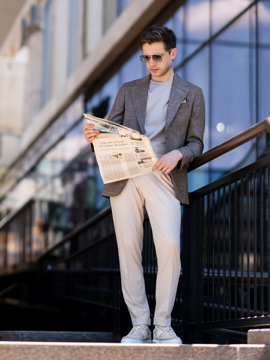 Tinuta Barbati Completa Smart Casual Tabacco Bman1111 (8)