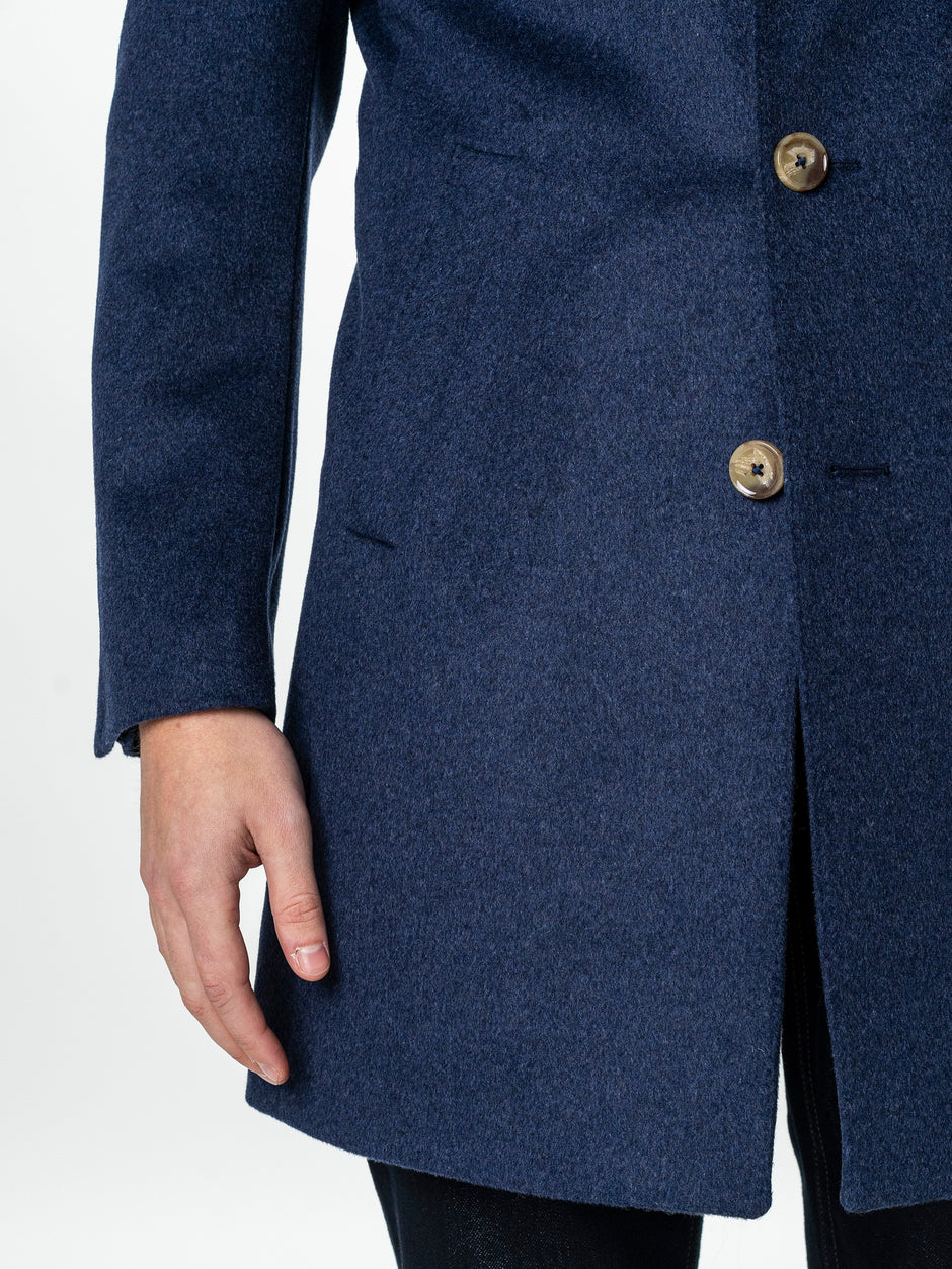 Palton Barbati Iarna Albastru 100% Lana Cu Vesta Detasabila BMan0004 (7)