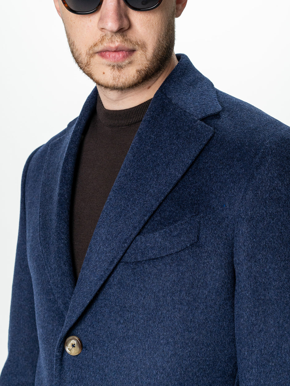 Palton Barbati Iarna Albastru 100% Lana Cu Vesta Detasabila BMan0004 (8)