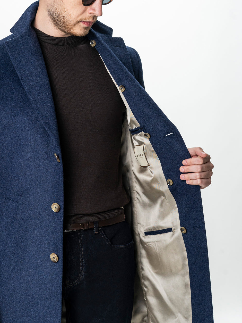 Palton Barbati Iarna Albastru 100% Lana Cu Vesta Detasabila BMan0004 (12)