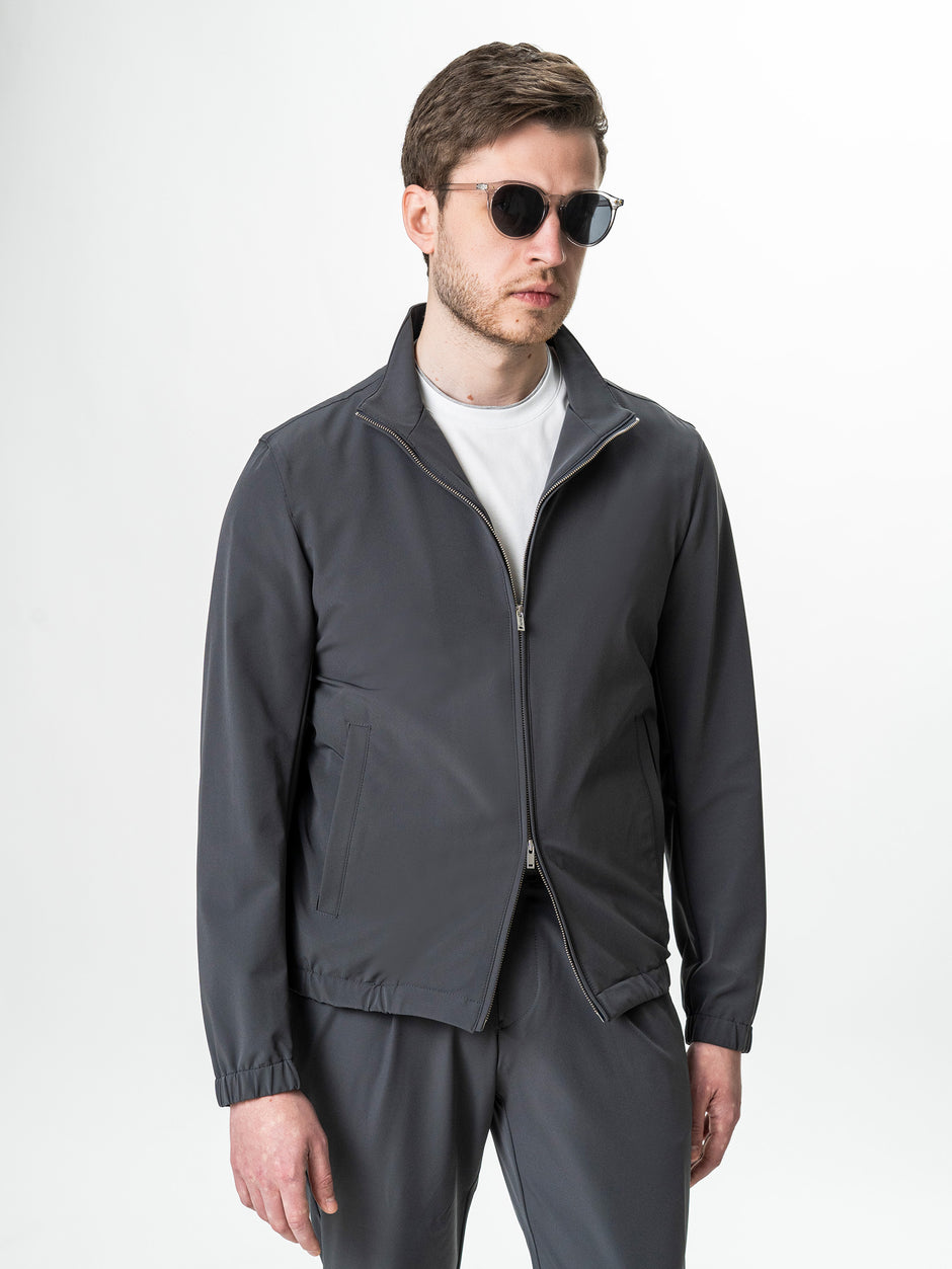 Jacheta Barbati Tip Overjacket Gri Antracit  BMan0006 (5)