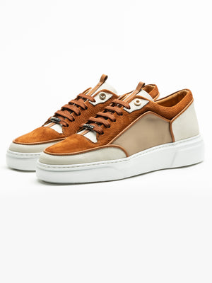 Pantofi Casual Barbati Sneakers Maro&Crem Din Piele Naturala Flother Bman0407