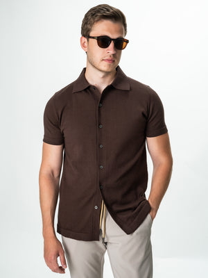 Tricou Vara Barbati Maro Inchis Cu Nasturi Guler Polo Bman291