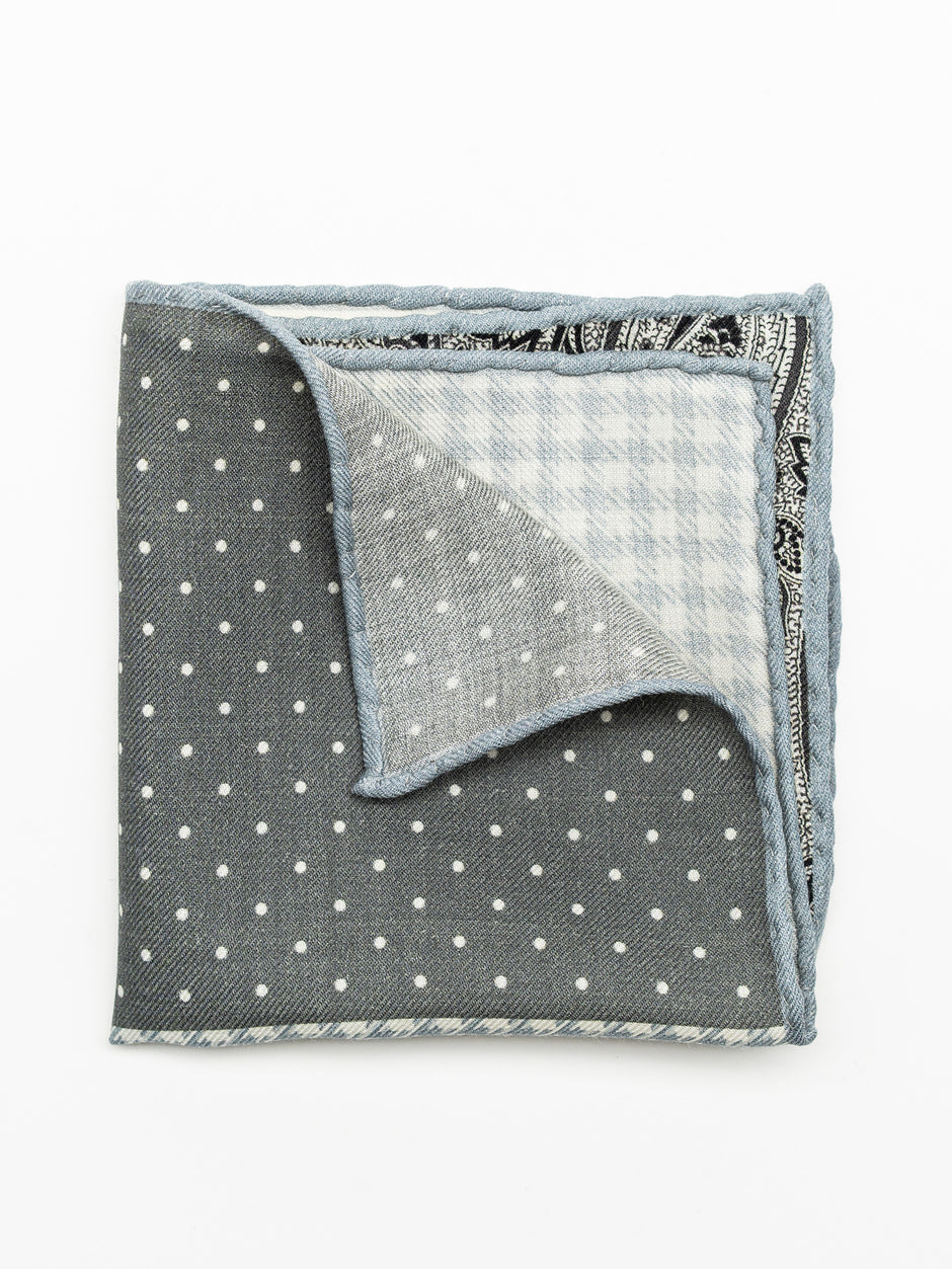 Batista Eleganta Barbati Gri cu Imprimeu BMan429 (2)