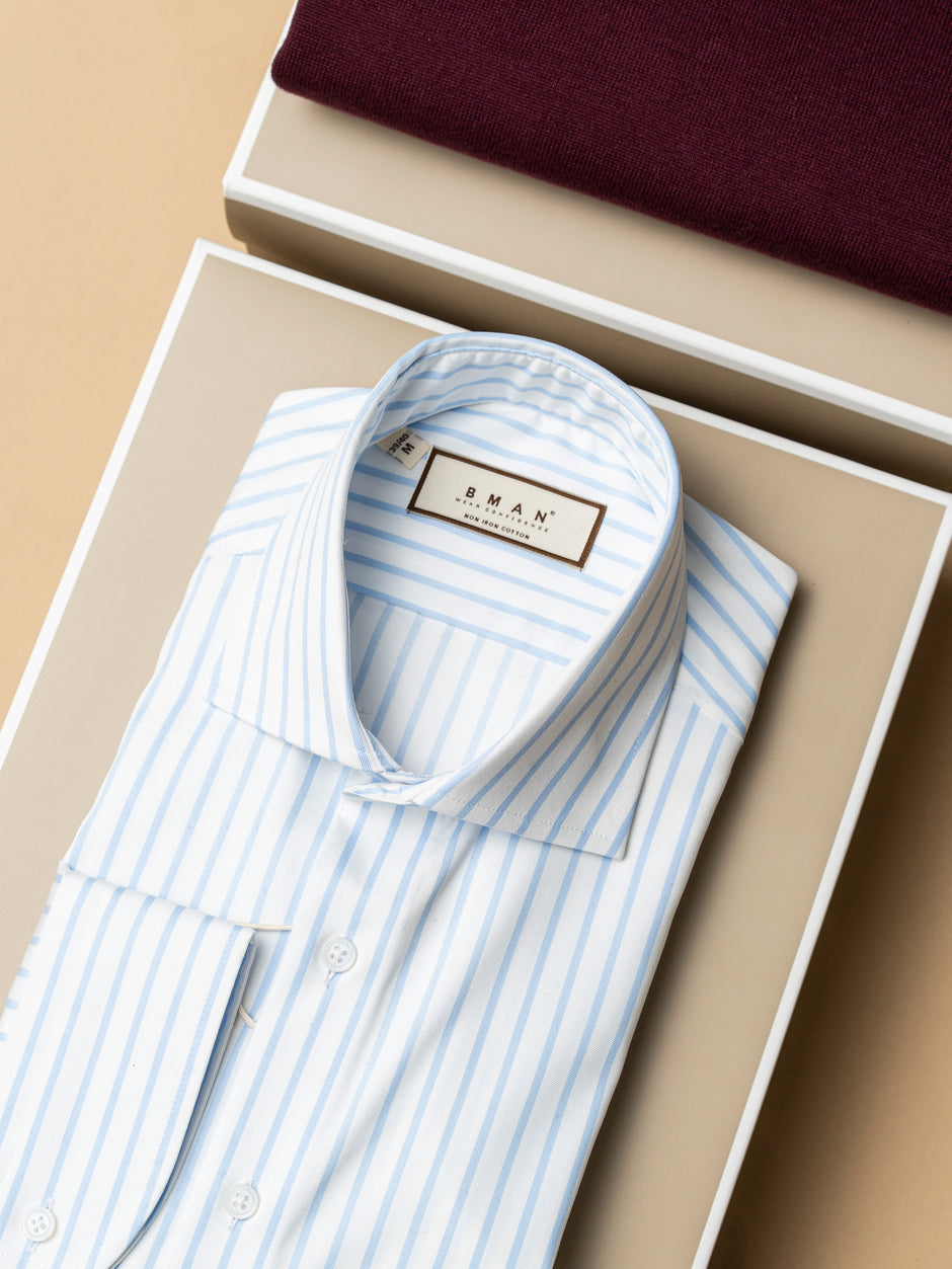 Pachet Cadou Barbati Camasa Bumbac Si Pulover Bman0074 (4)