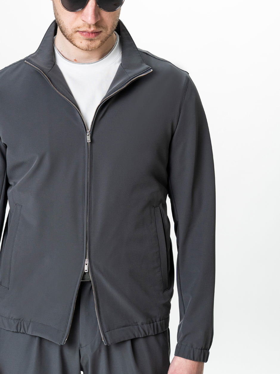 Jacheta Barbati Tip Overjacket Gri Antracit  BMan0006 (3)
