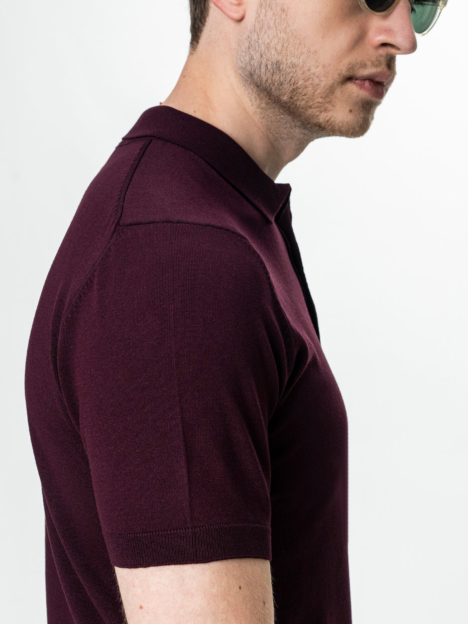 Tricou Polo Barbati Bordo Inchis BMan0103 (7)
