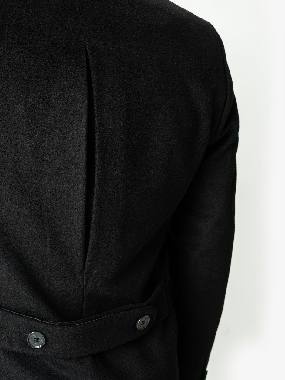Palton Barbati Toamna-Iarna Negru Clasic Design Londonez BMan0002 (3)