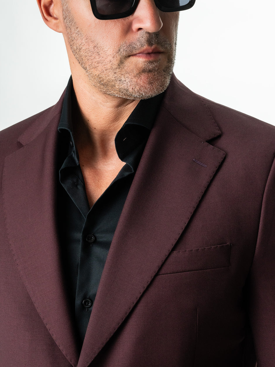 Costum Bordo Inchis Barbati Lana Vitale Barberis Super110 BMan0051 (6)