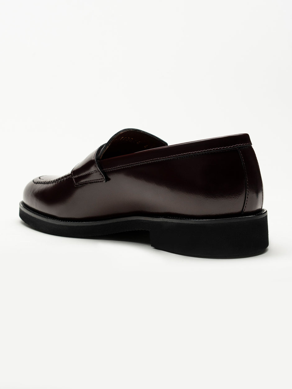 Mocasini Bordo Barbati Din Piele Naturala Formal Loafers Bman222 (4)