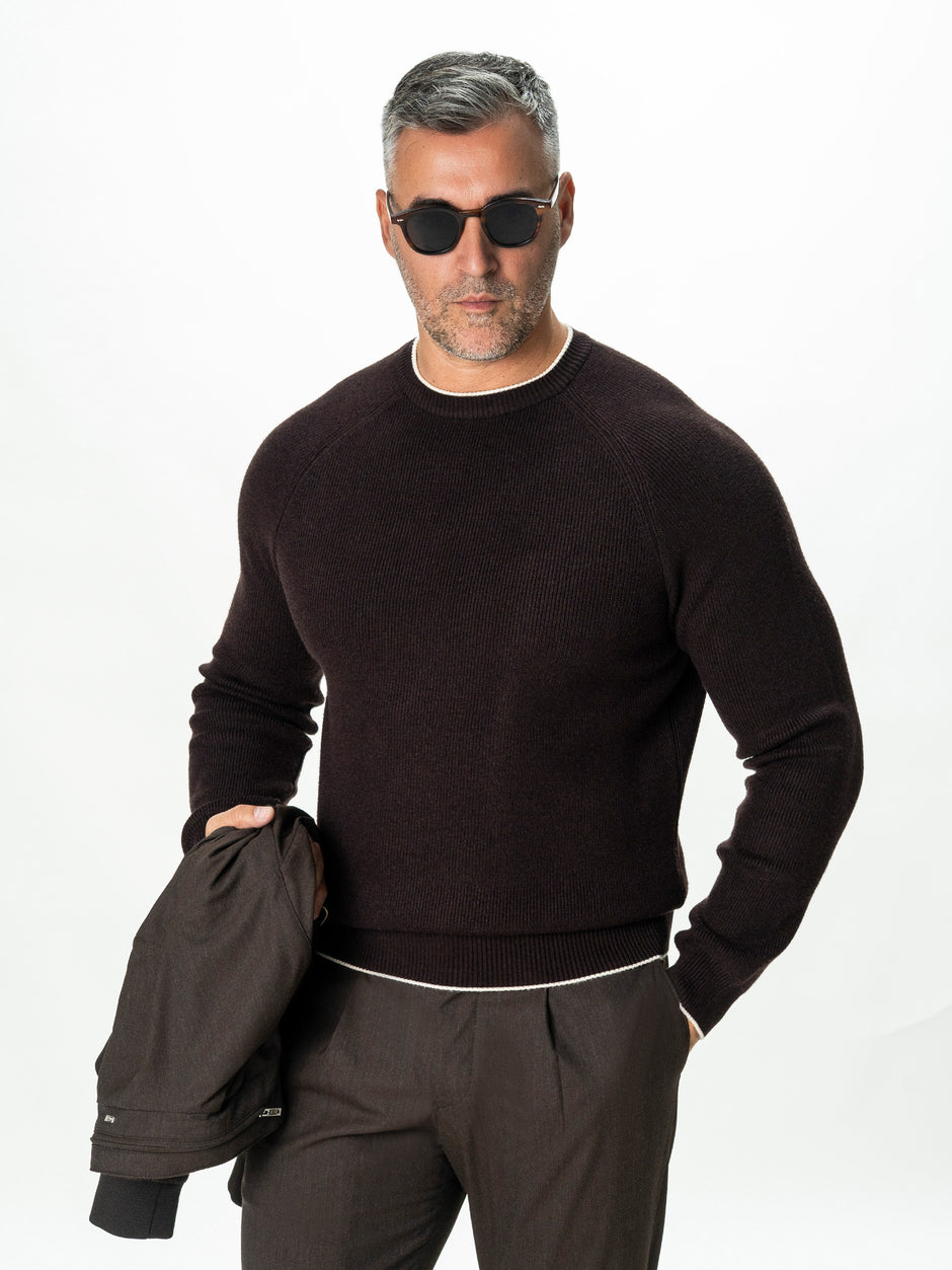 Tinuta Barbati Casual Mocca Bman1227 (8)