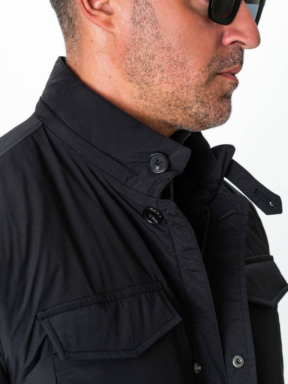 Geaca Neagra Barbati All Season Office Design Safari BMan0231 (6)