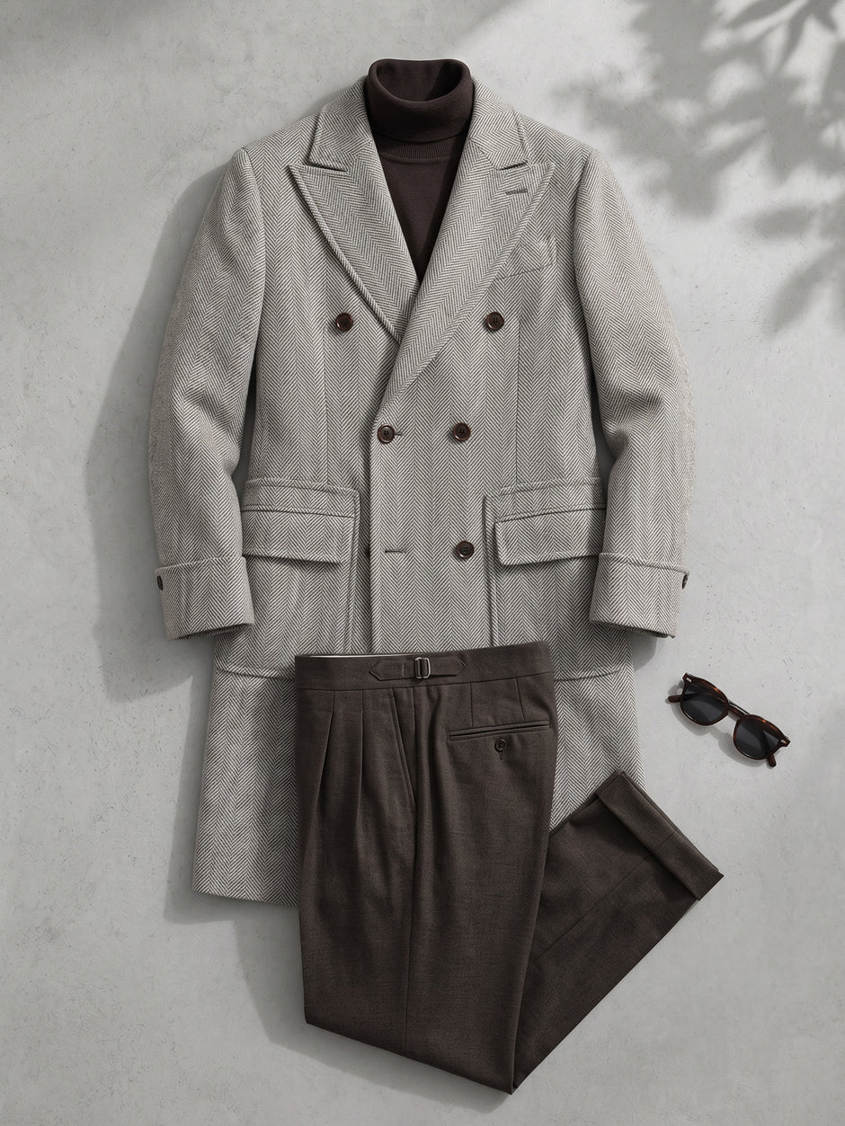 Tinuta Barbati Smart Casual Tobacco Bman1204 (1)