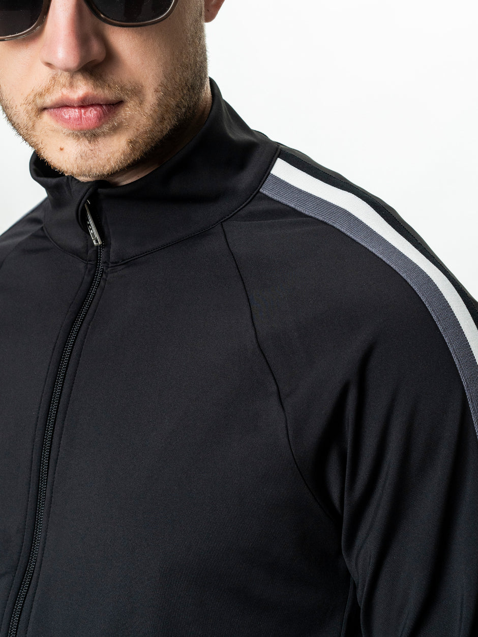 Trening Barbati Casual Negru Bumbac Egiptean BMan0001 (4)