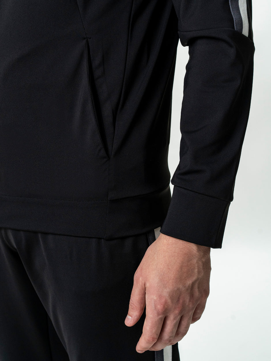 Trening Barbati Casual Negru Bumbac Egiptean BMan0001 (7)