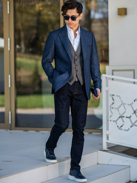 Tinuta Barbati Office & Business Casual Toamna & Iarna Girolamo BMan0940 (5)