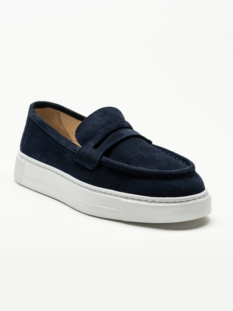 Mocasini Barbati Smart Casual Bleumarin De Vara Piele Naturala BMan217 (3)