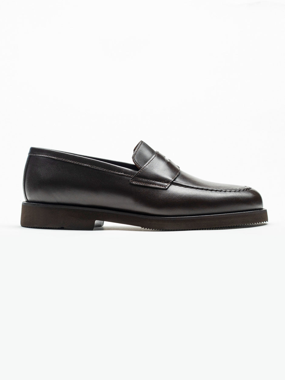 Mocasini Cafenii Barbati Din Piele Naturala Formal Loafers Bman222 (7)
