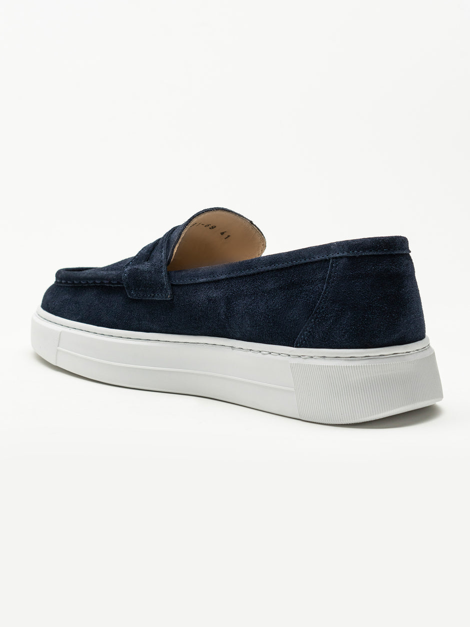 Mocasini Barbati Smart Casual Bleumarin De Vara Piele Naturala BMan217 (6)