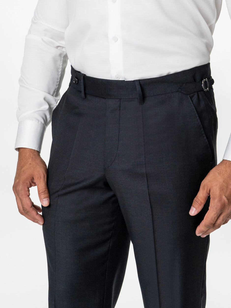 Costum Barbati Gri Inchis 100% Lana Vitale Barberis BMan1111 (7)