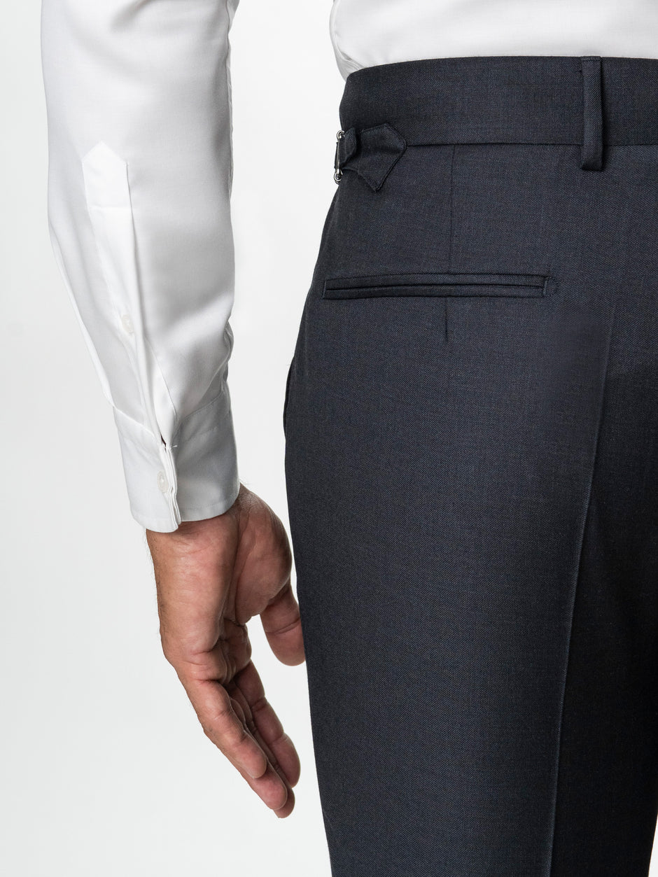 Costum Barbati Gri Inchis 100% Lana Vitale Barberis BMan1111 (8)