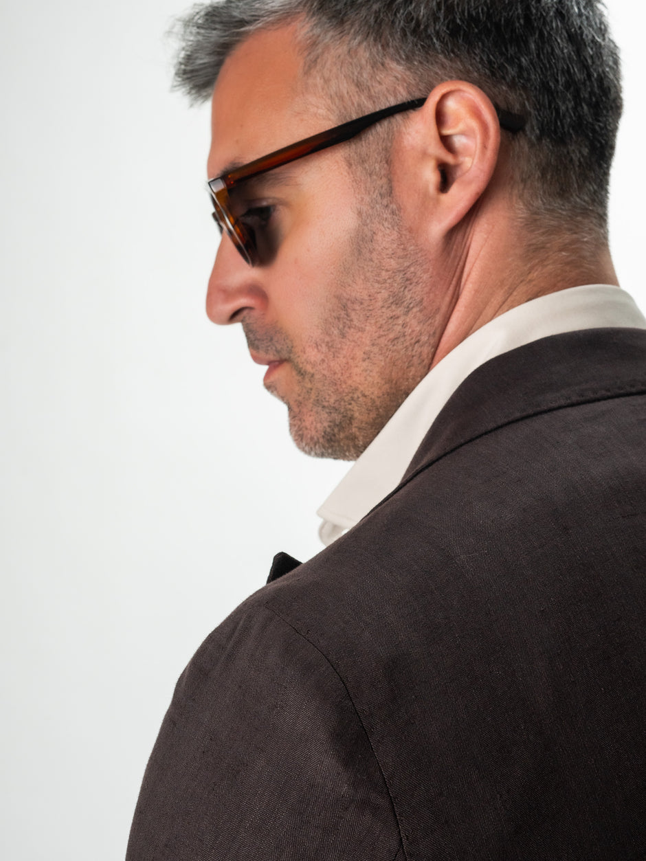 Sacou Vara Barbati Maro Din In Tesatura Vitale Barberis Bman0022 (8)