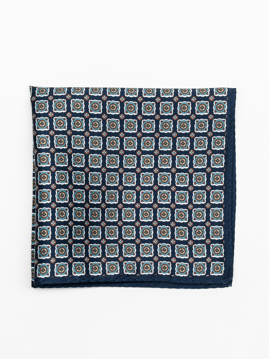 Batista Eleganta Bleumarin cu Imprimeu BMan453 (1)