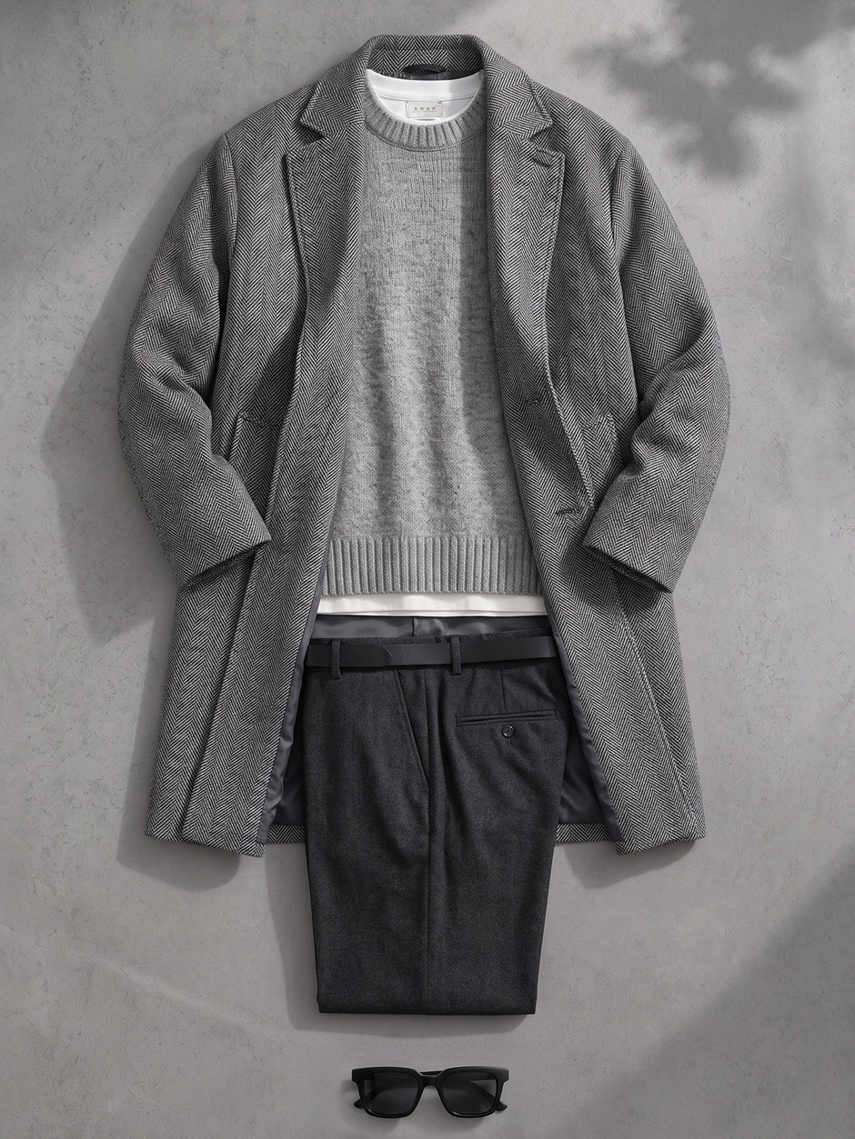 Tinuta Barbati Smart Casual Grafite Bman1214 (1)