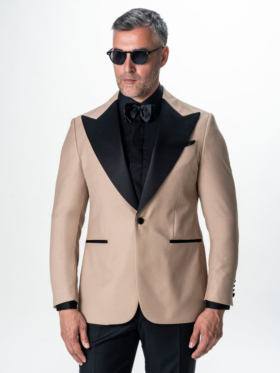 Tinuta Mire Ceremonie & Gala Negru Double Breasted 100% Lana Vitale Barberis Bman1042 (5)