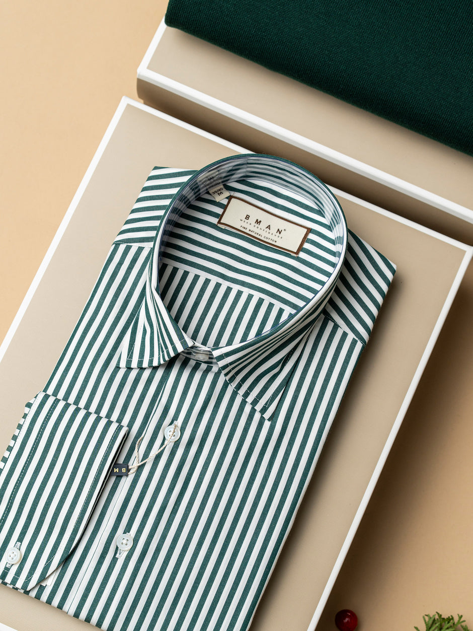 Pachet Cadou Barbati Camasa Bumbac Si Pulover Bman0076 (4)